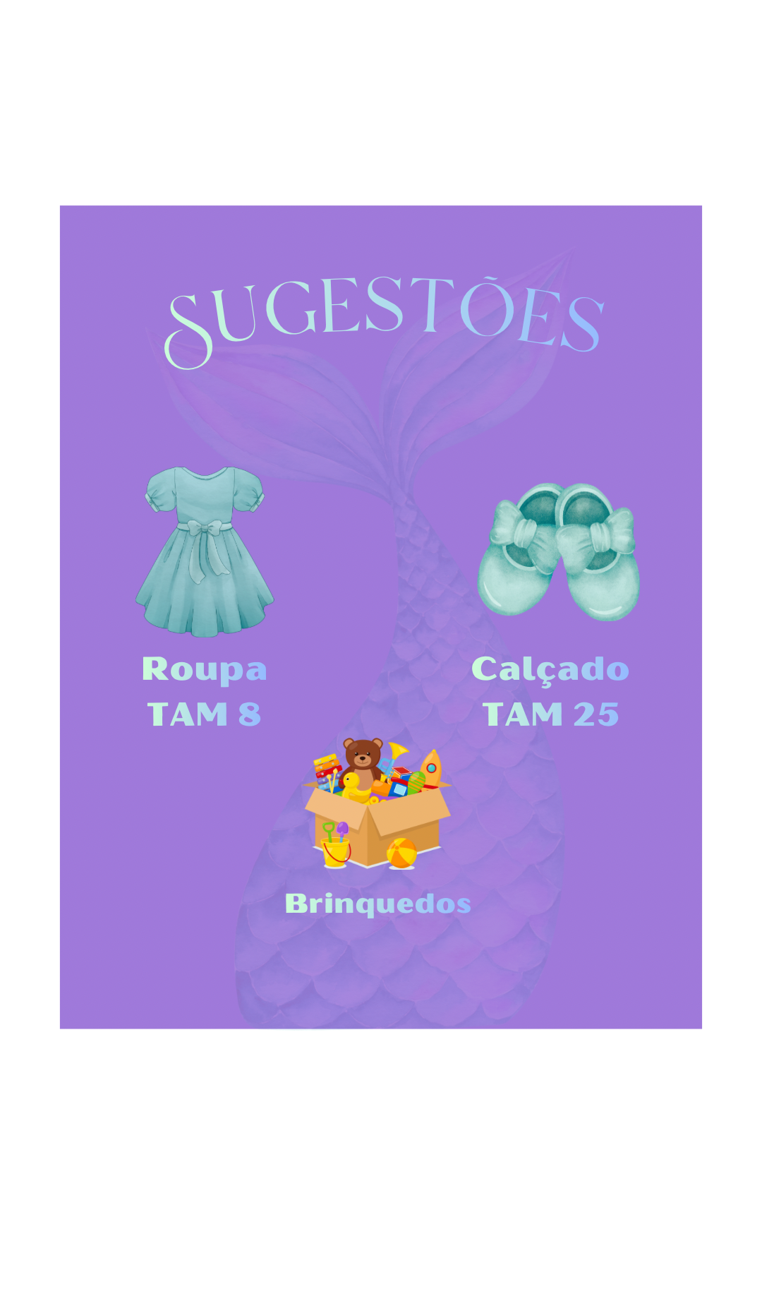 Sugestões de presente