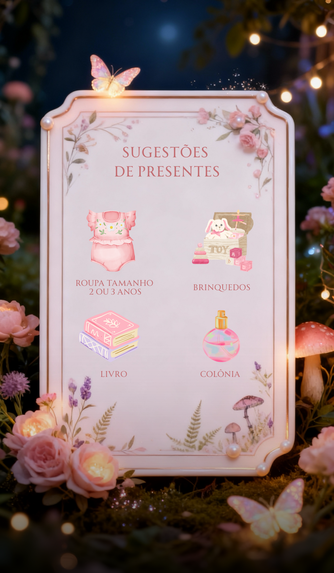 Sugestões de presente