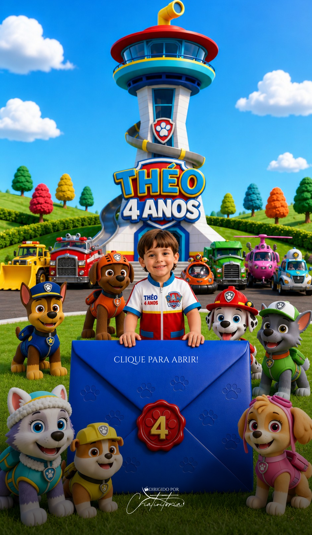 Capa do convite